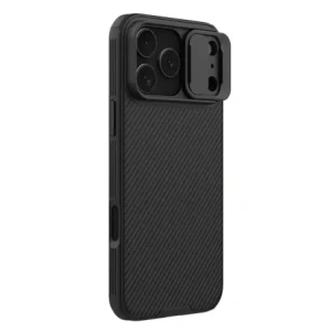 Etui Nillkin Camshield Pro z osłoną aparatu iPhone 17 Pro Max Black / Czarny Etui Nillkin Camshield Pro z osłoną aparatu iPhone 17 Pro Max Black / Czarny