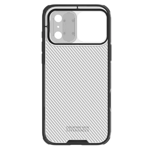 Etui Nillkin Camshield Pro z osłoną aparatu iPhone 17 Pro Max Transparent Black / Przezroczysty Czarny Etui Nillkin Camshield Pro z osłoną aparatu iPhone 17 Pro Max Transparent Black / Przezroczysty Czarny