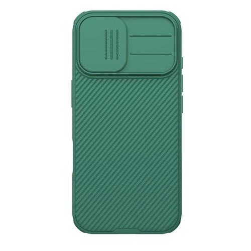 Etui Nillkin Camshield Pro z osłoną aparatu iPhone 17 Dark Green / Zielony Etui Nillkin Camshield Pro z osłoną aparatu iPhone 17 Dark Green / Zielony