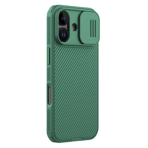 Etui Nillkin Camshield Pro z osłoną aparatu iPhone 17 Dark Green / Zielony Etui Nillkin Camshield Pro z osłoną aparatu iPhone 17 Dark Green / Zielony