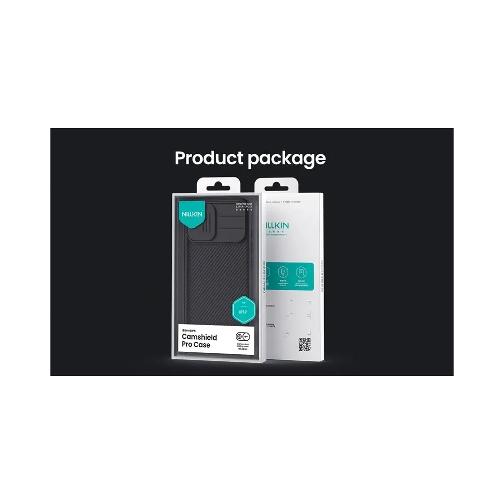 Etui Nillkin Camshield Pro z osłoną aparatu iPhone 17 Dark Green / Zielony
