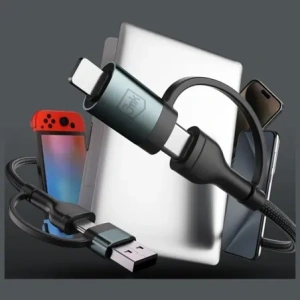 Kabel 3MK Hyper Cable N-SERIES USB-A / USB-C / USB-C/Lightning 1.2m 9V/2A 60W