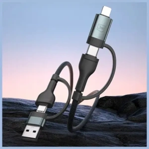 Kabel 3MK Hyper Cable N-SERIES USB-A / USB-C / USB-C/Lightning 1.2m 9V/2A 60W