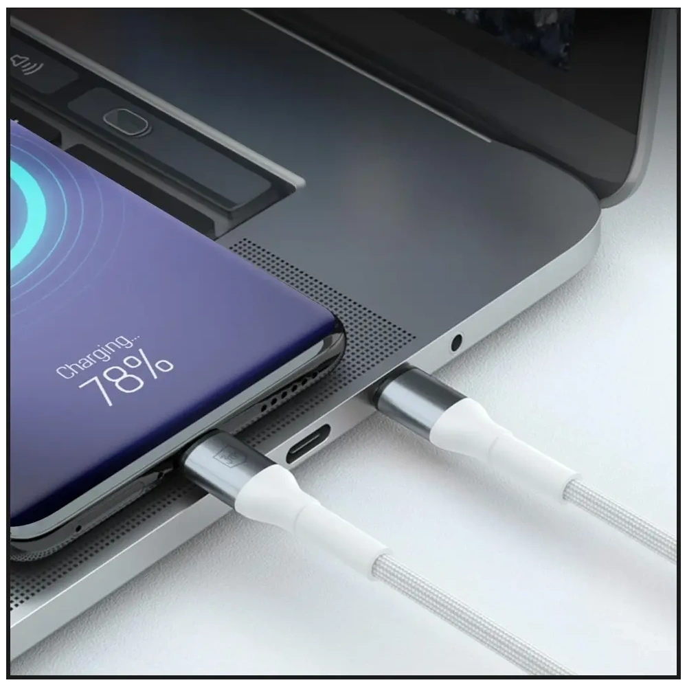 Kabel 3MK Hyper Cable N-SERIES USB-A / Lightning 2m 5V/2.4A 12W biały