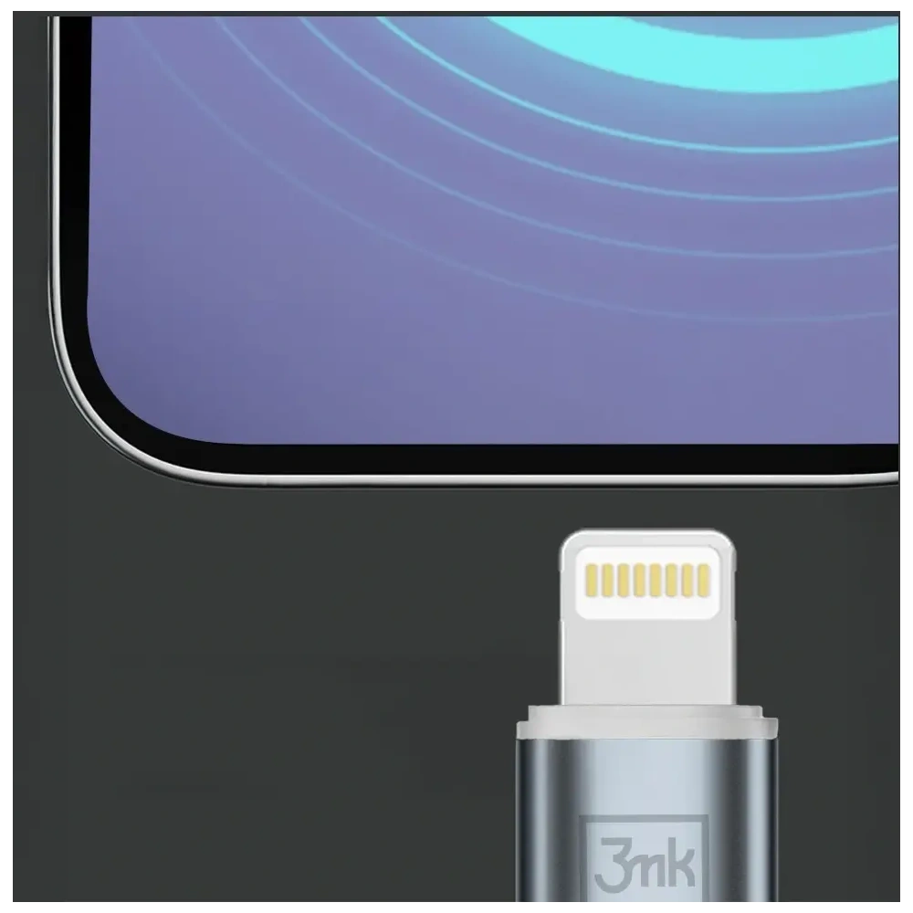 Kabel 3MK Hyper Cable N-SERIES USB-C / Lightning 1m 9V/2A 20W biały