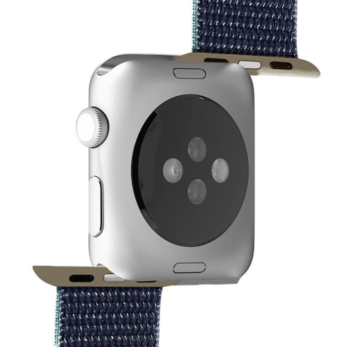 Kup Nylonarmband PURO Band Apple Watch 4/5/6/7/SE/8/9/Ultra 44/45/49mm (Khaki/Marineblau) - PUR195KHK - {ean13} - Sklep Home Screen
