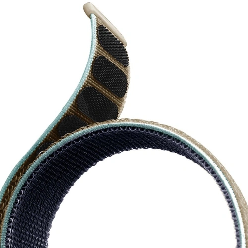 Kup Nylonarmband PURO Band Apple Watch 4/5/6/7/SE/8/9/Ultra 44/45/49mm (Khaki/Marineblau) - PUR195KHK - {ean13} - Sklep Home Screen