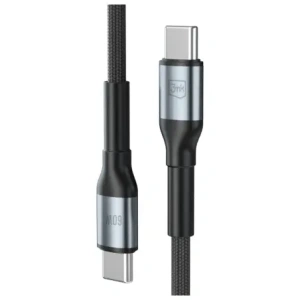 Kabel 3MK Hyper Cable N-SERIES USB-C / USB-C 2m 20V/3A 60W czarny
