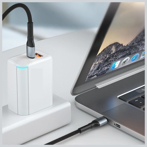 Kabel 3MK Hyper Cable N-SERIES USB-C / USB-C 2m 20V/3A 60W czarny