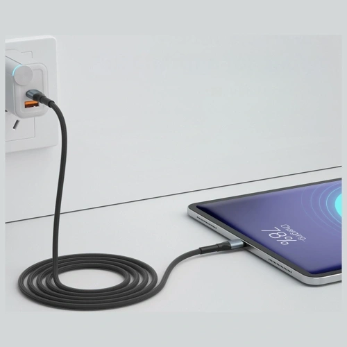 Kabel 3MK Hyper Cable N-SERIES USB-C / USB-C 2m 20V/5A 100W czarny