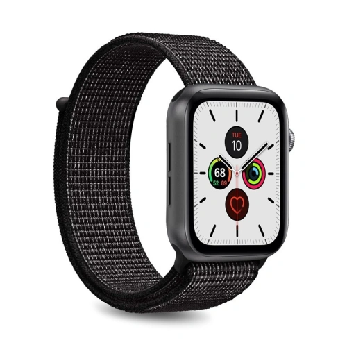 Kup Nylon öv PURO Band Apple Watch 4/5/6/7/SE/8/9/Ultra 44/45/49mm (Fekete) - PUR196BLK - {ean13} - Sklep Home Screen
