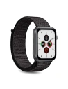 Nylonarmband PURO Band Apple Watch 4/5/6/7/SE/8/9/Ultra 44/45/49mm (Schwarz)