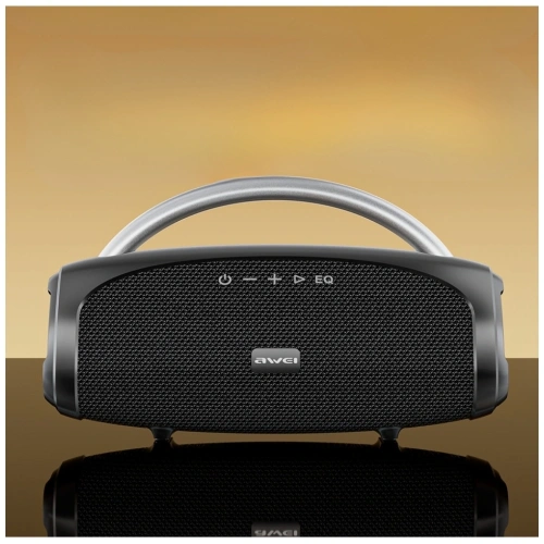 Głośnik bezprzewodowy AWEI KA39 100W Bluetooth 5.3 przenośny zewnętrzny czarny
