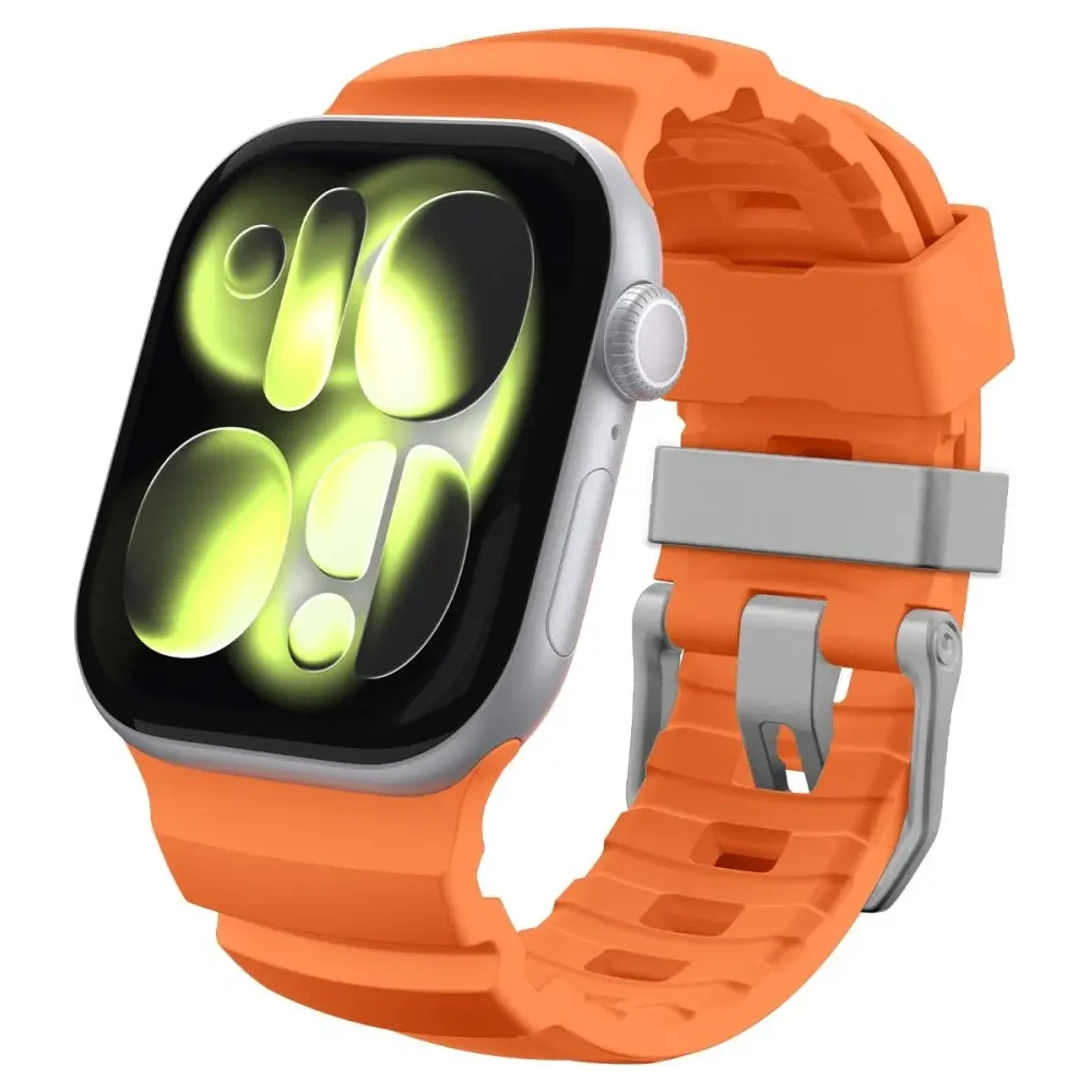 Pasek Spigen WBS2 Band Apple Watch 8 / 9 / 10 / 11 / Se / Ultra (44 / 45 / 46 / 49 Mm) Orange