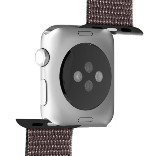Kup Nylonový pásek PURO Band Apple Watch 4/5/6/7/SE/8/9/Ultra 44/45/49mm (Šedý/Černý) - PUR197GRY - {ean13} - Sklep Home Screen