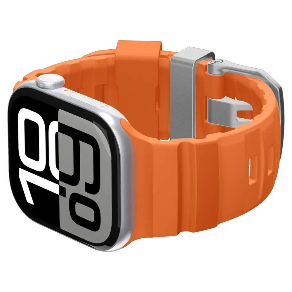 Pasek Spigen WBS2 Band Apple Watch 8 / 9 / 10 / 11 / Se / Ultra (44 / 45 / 46 / 49 Mm) Orange