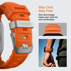 Pasek Spigen WBS2 Band Apple Watch 8 / 9 / 10 / 11 / Se / Ultra (44 / 45 / 46 / 49 Mm) Orange Pasek Spigen WBS2 Band Apple Watch 8 / 9 / 10 / 11 / Se / Ultra (44 / 45 / 46 / 49 Mm) Orange