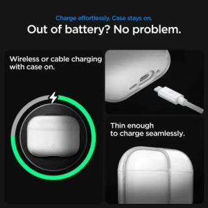 Etui Spigen Liquid Crystal Apple AirPods Pro 3 Crystal Clear Etui Spigen Liquid Crystal Apple AirPods Pro 3 Crystal Clear