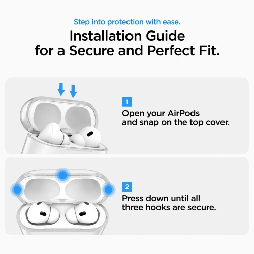 Etui Spigen Liquid Crystal Apple AirPods Pro 3 Crystal Clear Etui Spigen Liquid Crystal Apple AirPods Pro 3 Crystal Clear
