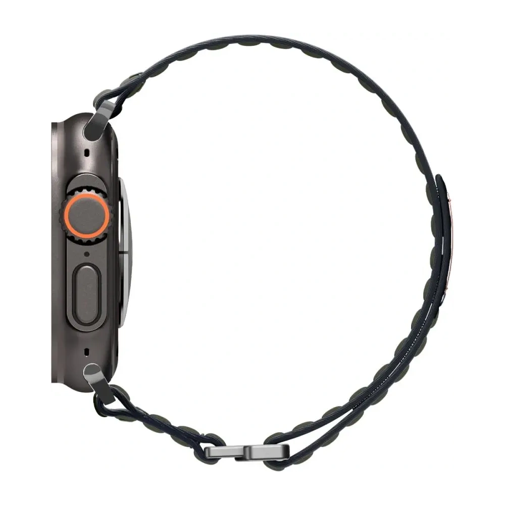 Pasek Spigen WBF0 Band Apple Watch 8 / 9 / 10 / 11 / Se / Ultra (44 / 45 / 46 / 49 Mm) Green