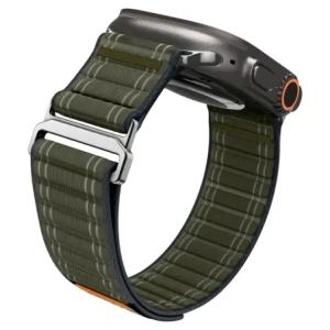 Pasek Spigen WBF0 Band Apple Watch 8 / 9 / 10 / 11 / Se / Ultra (44 / 45 / 46 / 49 Mm) Green Pasek Spigen WBF0 Band Apple Watch 8 / 9 / 10 / 11 / Se / Ultra (44 / 45 / 46 / 49 Mm) Green