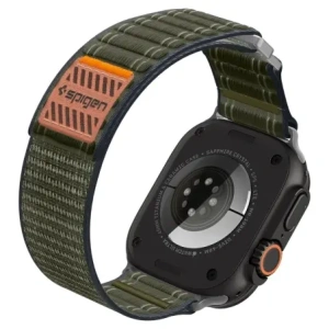 Pasek Spigen WBF0 Band Apple Watch 8 / 9 / 10 / 11 / Se / Ultra (44 / 45 / 46 / 49 Mm) Green Pasek Spigen WBF0 Band Apple Watch 8 / 9 / 10 / 11 / Se / Ultra (44 / 45 / 46 / 49 Mm) Green