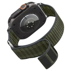 Pasek Spigen WBF0 Band Apple Watch 8 / 9 / 10 / 11 / Se / Ultra (44 / 45 / 46 / 49 Mm) Green Pasek Spigen WBF0 Band Apple Watch 8 / 9 / 10 / 11 / Se / Ultra (44 / 45 / 46 / 49 Mm) Green