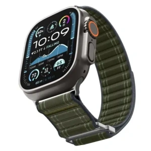Pasek Spigen WBF0 Band Apple Watch 8 / 9 / 10 / 11 / Se / Ultra (44 / 45 / 46 / 49 Mm) Green Pasek Spigen WBF0 Band Apple Watch 8 / 9 / 10 / 11 / Se / Ultra (44 / 45 / 46 / 49 Mm) Green