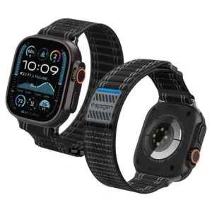 Pasek Spigen WBF0 Band Apple Watch 8 / 9 / 10 / 11 / Se / Ultra (44 / 45 / 46 / 49 Mm) Black Pasek Spigen WBF0 Band Apple Watch 8 / 9 / 10 / 11 / Se / Ultra (44 / 45 / 46 / 49 Mm) Black