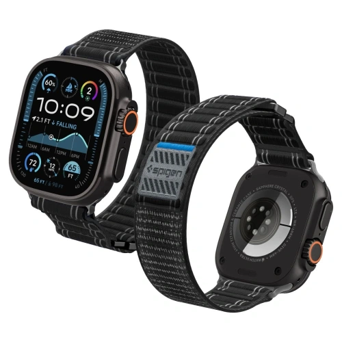 Pasek Spigen WBF0 Band Apple Watch 8 / 9 / 10 / 11 / Se / Ultra (44 / 45 / 46 / 49 Mm) Black Pasek Spigen WBF0 Band Apple Watch 8 / 9 / 10 / 11 / Se / Ultra (44 / 45 / 46 / 49 Mm) Black