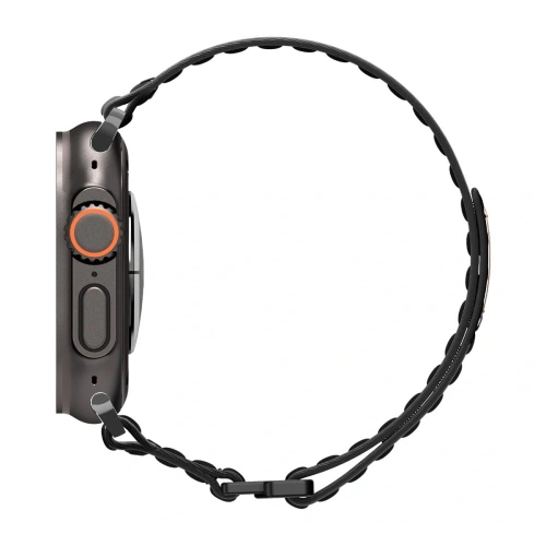 Pasek Spigen WBF0 Band Apple Watch 8 / 9 / 10 / 11 / Se / Ultra (44 / 45 / 46 / 49 Mm) Black Pasek Spigen WBF0 Band Apple Watch 8 / 9 / 10 / 11 / Se / Ultra (44 / 45 / 46 / 49 Mm) Black