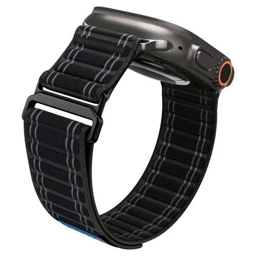 Pasek Spigen WBF0 Band Apple Watch 8 / 9 / 10 / 11 / Se / Ultra (44 / 45 / 46 / 49 Mm) Black Pasek Spigen WBF0 Band Apple Watch 8 / 9 / 10 / 11 / Se / Ultra (44 / 45 / 46 / 49 Mm) Black
