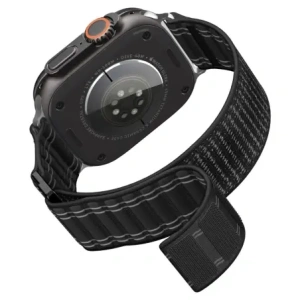 Pasek Spigen WBF0 Band Apple Watch 8 / 9 / 10 / 11 / Se / Ultra (44 / 45 / 46 / 49 Mm) Black Pasek Spigen WBF0 Band Apple Watch 8 / 9 / 10 / 11 / Se / Ultra (44 / 45 / 46 / 49 Mm) Black