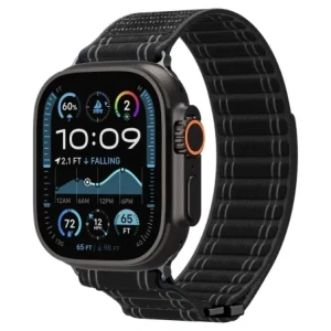 Pasek Spigen WBF0 Band Apple Watch 8 / 9 / 10 / 11 / Se / Ultra (44 / 45 / 46 / 49 Mm) Black Pasek Spigen WBF0 Band Apple Watch 8 / 9 / 10 / 11 / Se / Ultra (44 / 45 / 46 / 49 Mm) Black