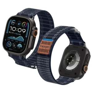 Pasek Spigen WBF0 Band Apple Watch 8 / 9 / 10 / 11 / Se / Ultra (44 / 45 / 46 / 49 Mm) Navy Pasek Spigen WBF0 Band Apple Watch 8 / 9 / 10 / 11 / Se / Ultra (44 / 45 / 46 / 49 Mm) Navy