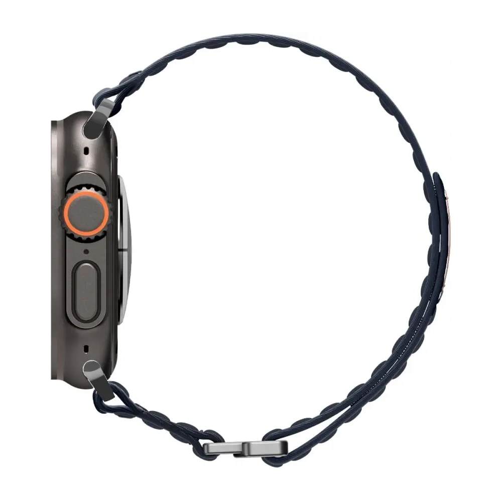 Pasek Spigen WBF0 Band Apple Watch 8 / 9 / 10 / 11 / Se / Ultra (44 / 45 / 46 / 49 Mm) Navy