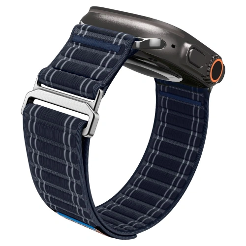 Pasek Spigen WBF0 Band Apple Watch 8 / 9 / 10 / 11 / Se / Ultra (44 / 45 / 46 / 49 Mm) Navy Pasek Spigen WBF0 Band Apple Watch 8 / 9 / 10 / 11 / Se / Ultra (44 / 45 / 46 / 49 Mm) Navy