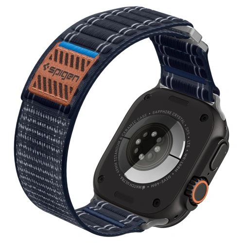 Pasek Spigen WBF0 Band Apple Watch 8 / 9 / 10 / 11 / Se / Ultra (44 / 45 / 46 / 49 Mm) Navy Pasek Spigen WBF0 Band Apple Watch 8 / 9 / 10 / 11 / Se / Ultra (44 / 45 / 46 / 49 Mm) Navy