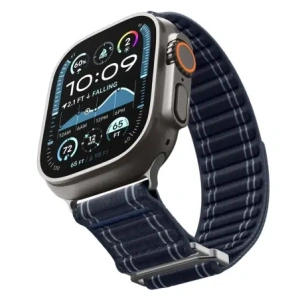 Pasek Spigen WBF0 Band Apple Watch 8 / 9 / 10 / 11 / Se / Ultra (44 / 45 / 46 / 49 Mm) Navy Pasek Spigen WBF0 Band Apple Watch 8 / 9 / 10 / 11 / Se / Ultra (44 / 45 / 46 / 49 Mm) Navy