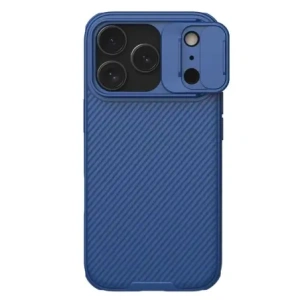 Etui Nillkin Camshield Pro z osłoną aparatu iPhone 17 Pro Blue / Niebieski Etui Nillkin Camshield Pro z osłoną aparatu iPhone 17 Pro Blue / Niebieski