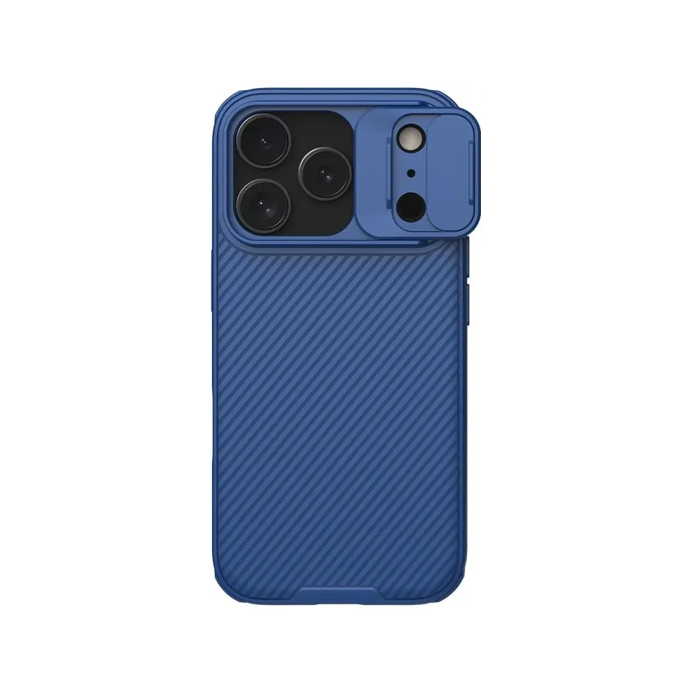 Etui Nillkin Camshield Pro z osłoną aparatu iPhone 17 Pro Blue / Niebieski