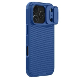 Etui Nillkin Camshield Pro z osłoną aparatu iPhone 17 Pro Blue / Niebieski Etui Nillkin Camshield Pro z osłoną aparatu iPhone 17 Pro Blue / Niebieski
