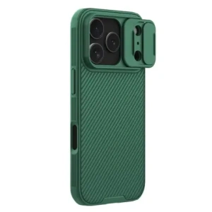 Etui Nillkin Camshield Pro z osłoną aparatu iPhone 17 Pro Dark Green / Zielony Etui Nillkin Camshield Pro z osłoną aparatu iPhone 17 Pro Dark Green / Zielony