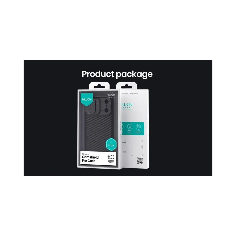 Etui Nillkin Camshield Pro z osłoną aparatu iPhone 17 Pro Dark Green / Zielony