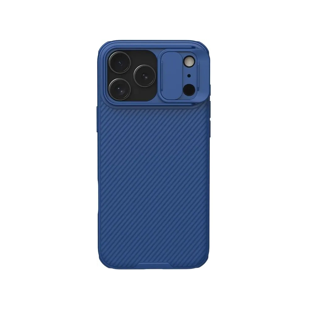 Etui Nillkin Camshield Pro z osłoną aparatu iPhone 17 Pro Max Blue / Niebieski