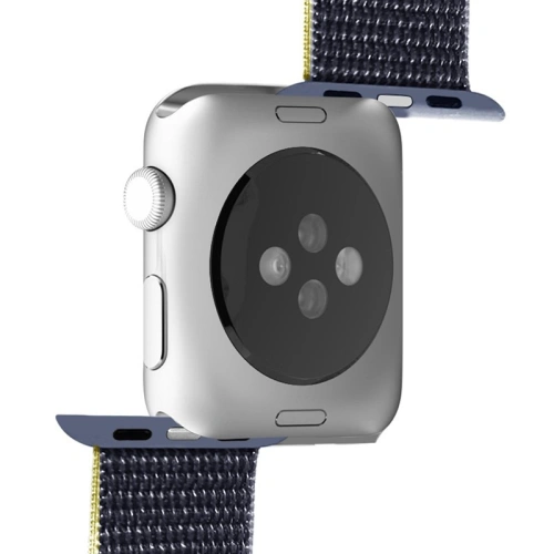 Kup Curea din nylon PURO Band Apple Watch 4/5/6/7/SE/8/9/Ultra 44/45/49mm (Albastru) - PUR199BLU - {ean13} - Sklep Home Screen
