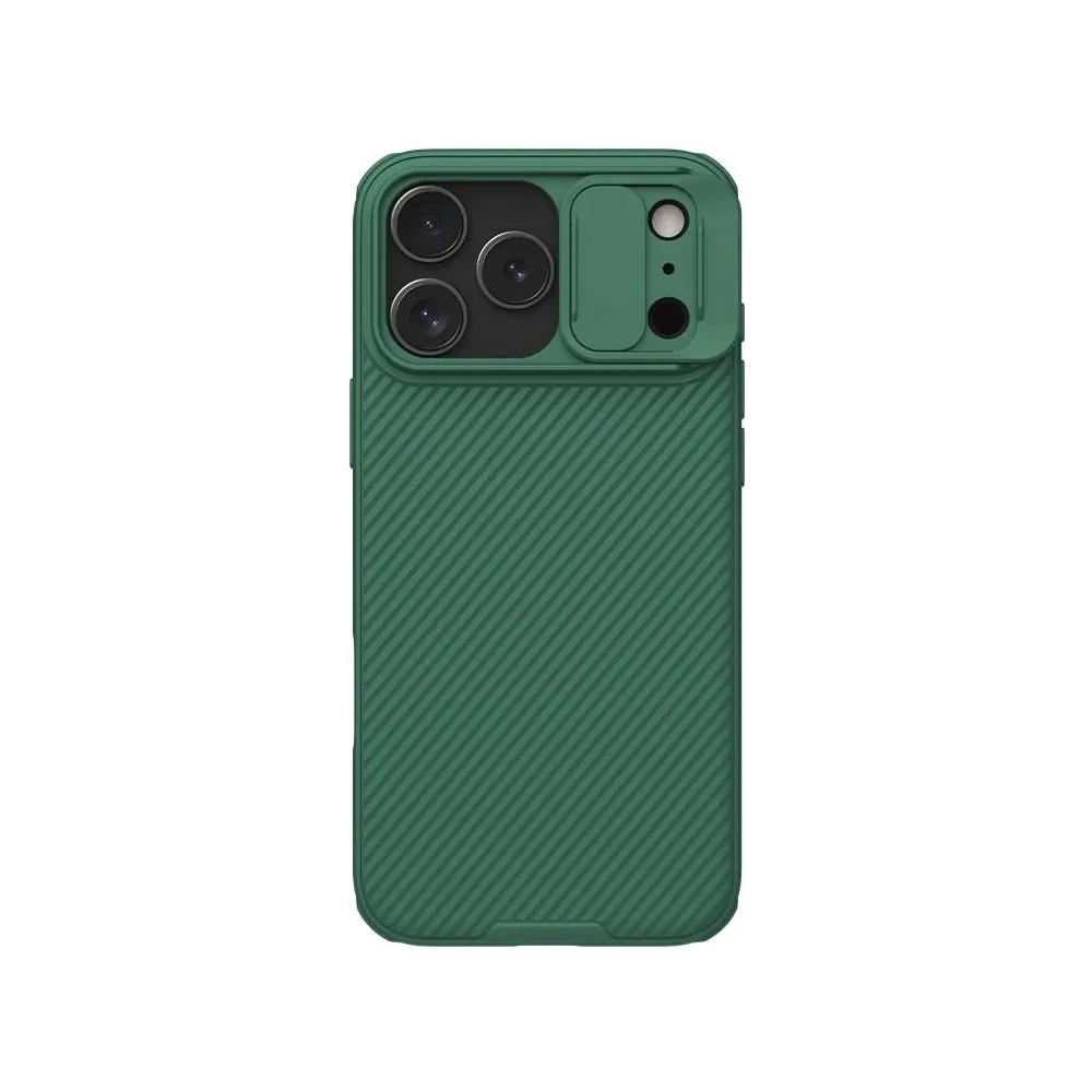 Etui Nillkin Camshield Pro z osłoną aparatu iPhone 17 Pro Max Dark Green / Zielony