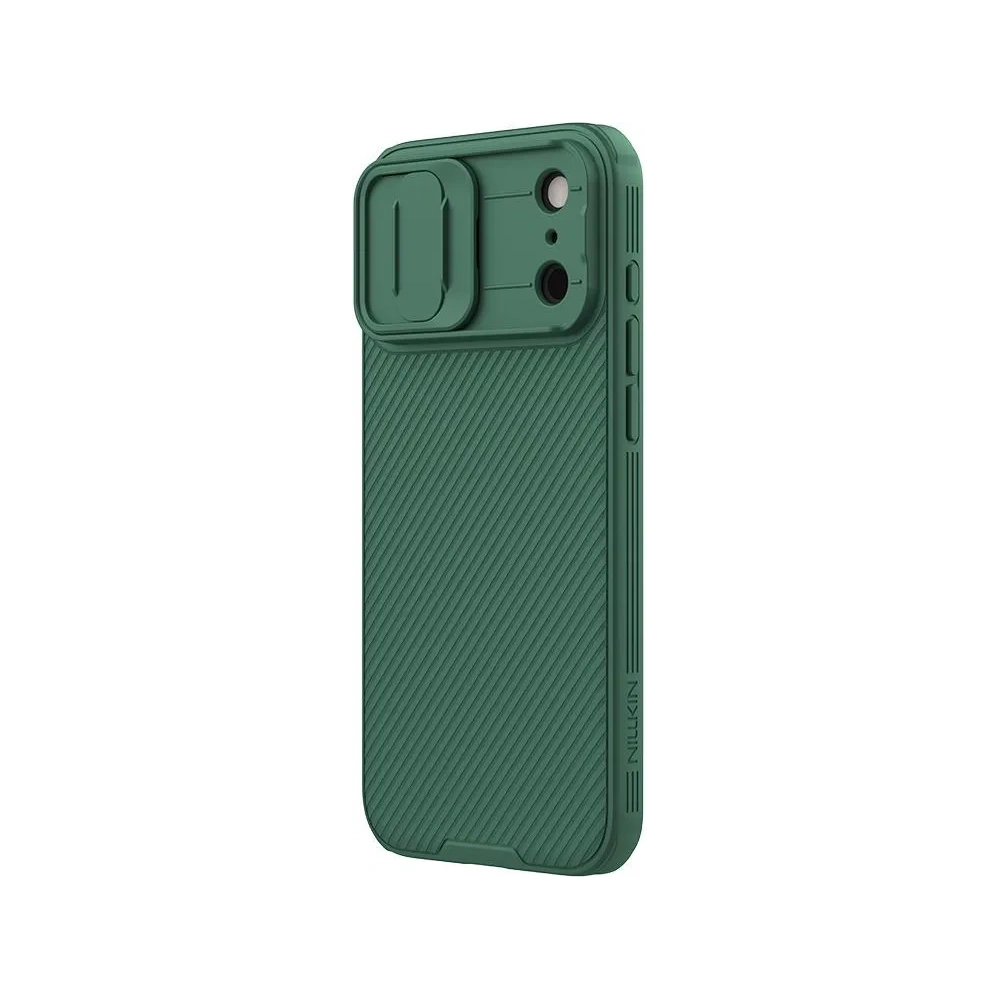 Etui Nillkin Camshield Pro z osłoną aparatu iPhone 17 Pro Max Dark Green / Zielony