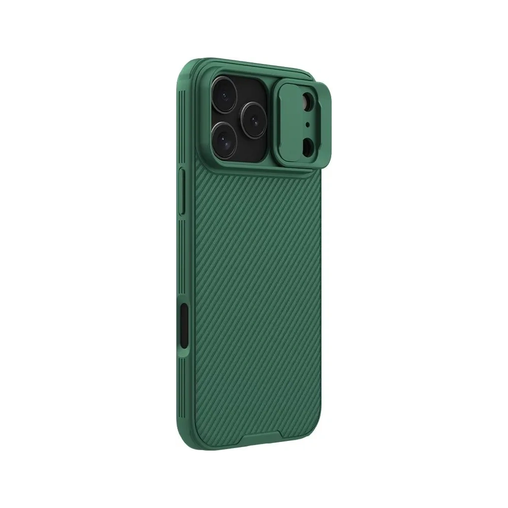 Etui Nillkin Camshield Pro z osłoną aparatu iPhone 17 Pro Max Dark Green / Zielony