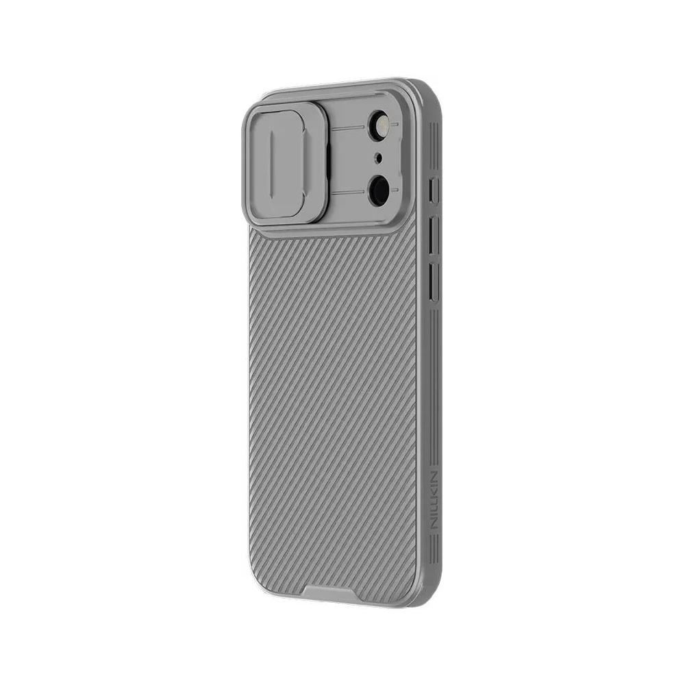 Etui Nillkin Camshield Pro z osłoną aparatu iPhone 17 Pro Max Titanium Gray / Szary